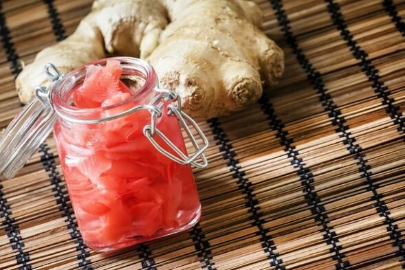 Sottacento ginger root to increase power
